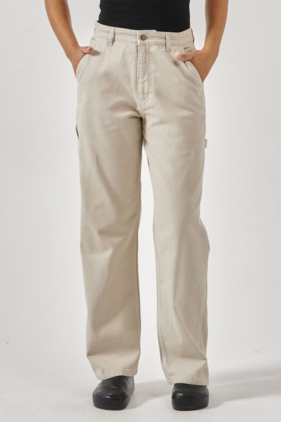 Thrills - Painter Pant - Oatmeal - Front