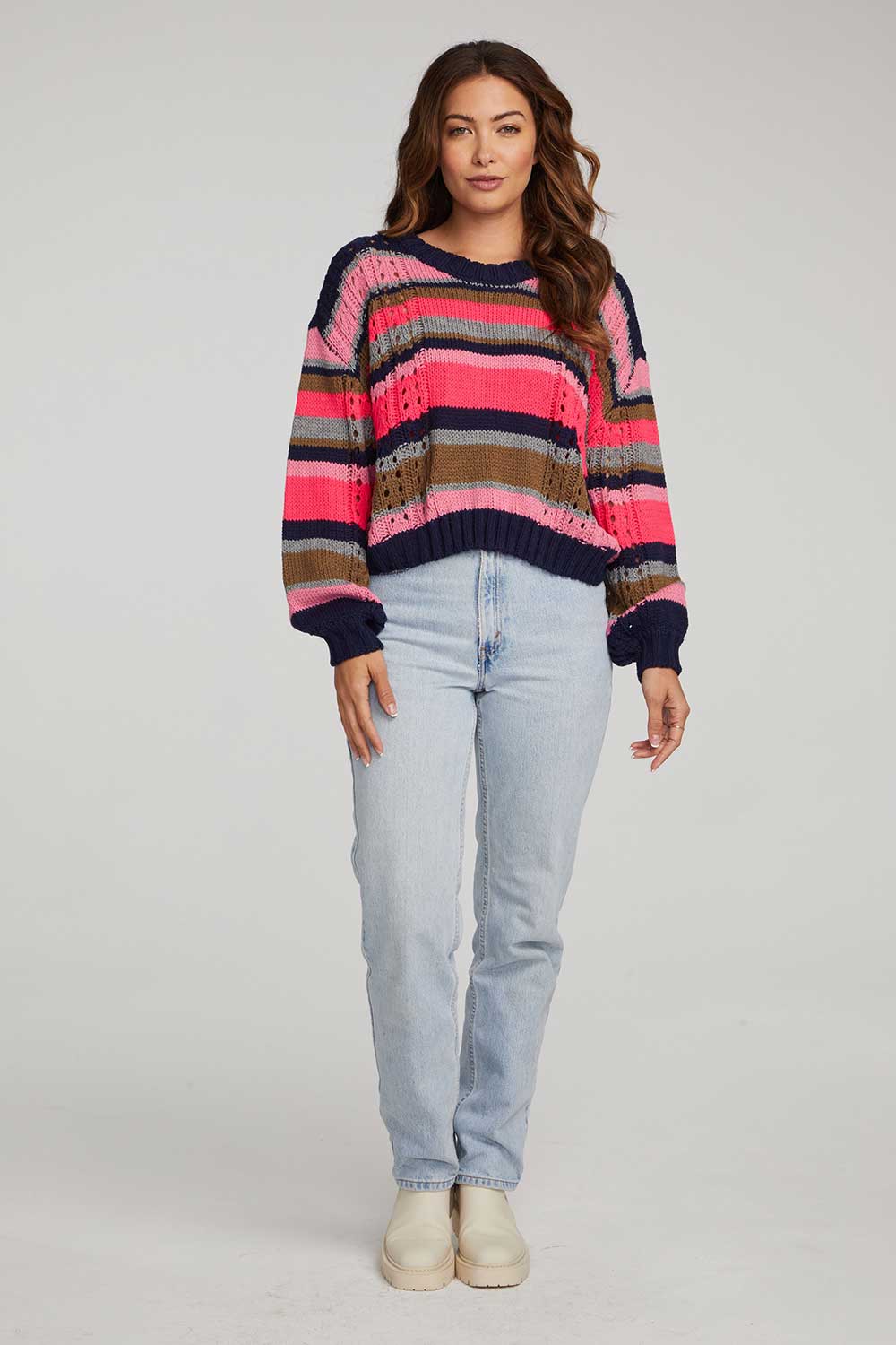 Saltwater Luxe - Mimi Sweater - Multi - Front