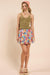 Sadie & Sage - Dixie Flower Knit Tank - Dark Sage