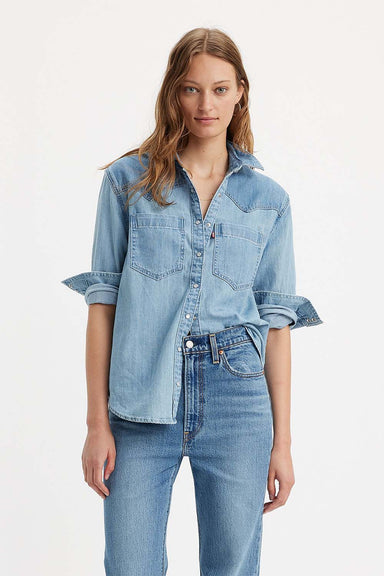 Levis - Teodora Western Shirt - Done and Dusted 2 - Front