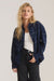 Roark Revival Amberley Light in Deep Navy — Side view