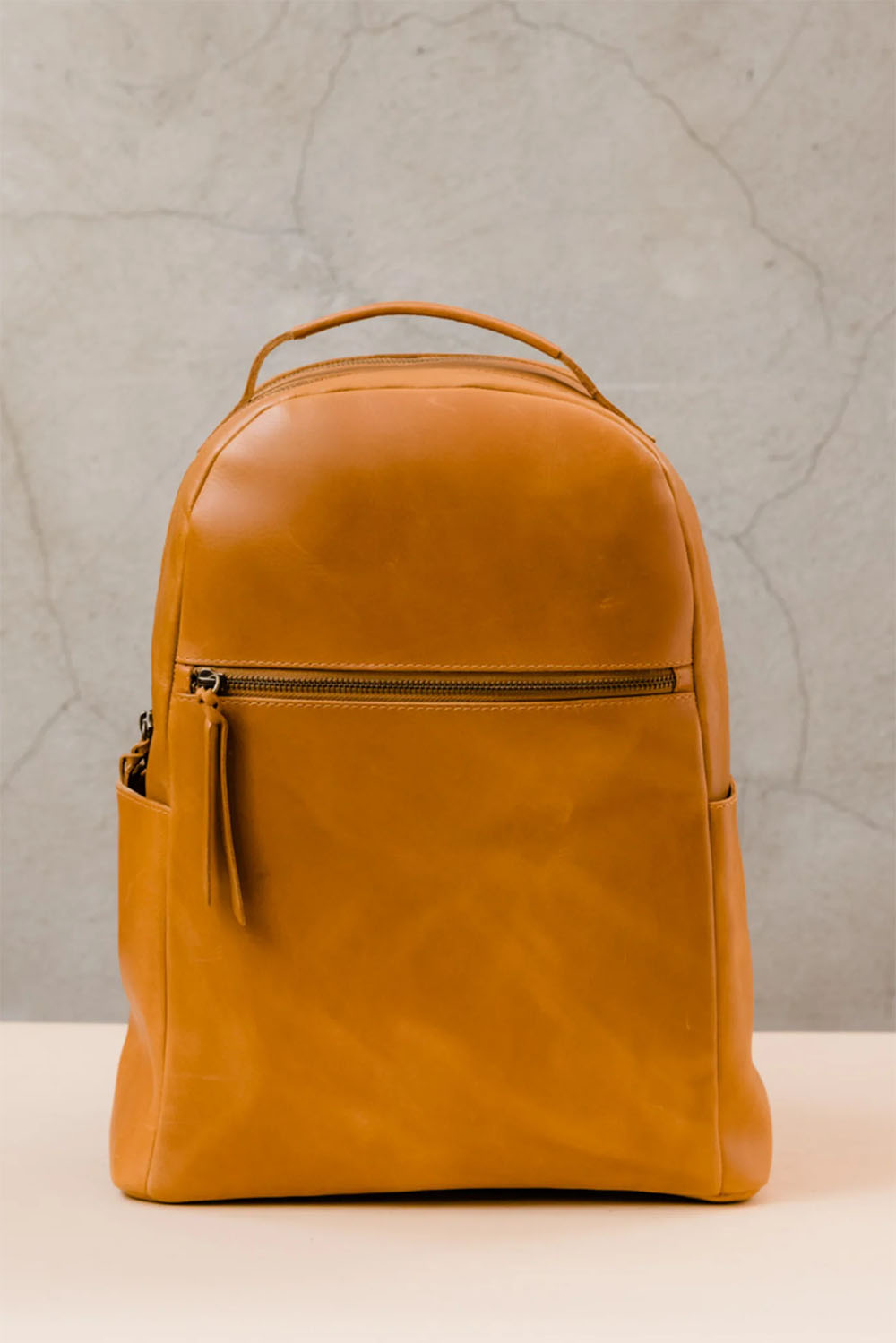 Able - Alem Backpack - Cognac - Front