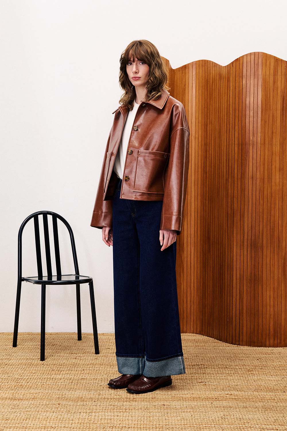 FRNCH - Prevert Jacket - Marron Glace - Side