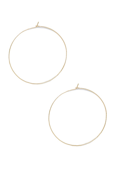 Able - Luxe Hoops 2.5" - Gold