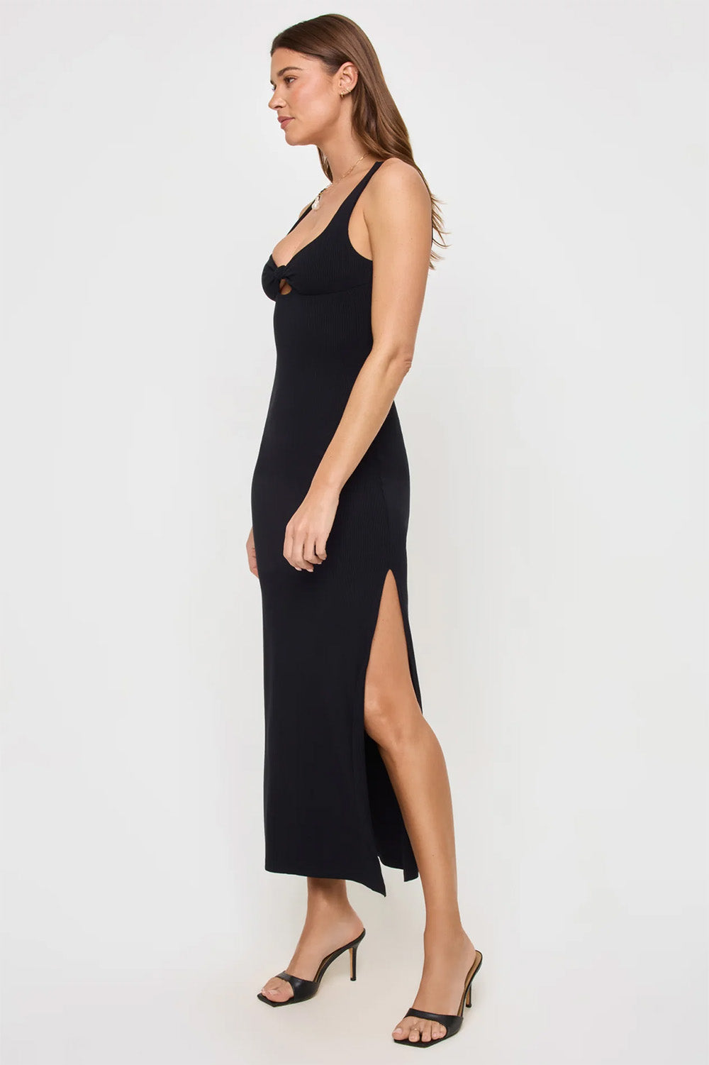 L*Space - Alexis Dress - Black - Side