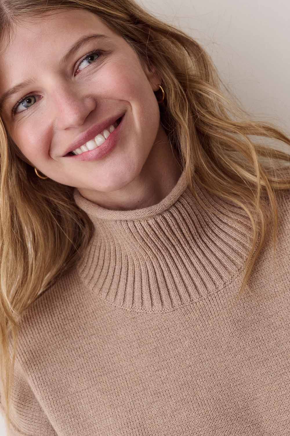 Maggie Funnel Neck Sweater