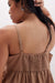 Richer Poorer - Linen Maxi Dress - Cafe Au Lait - Back Detail
