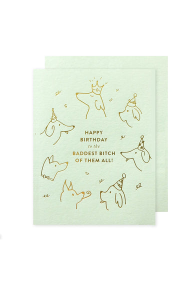 The Social Type - Baddet Bitch Bday Card