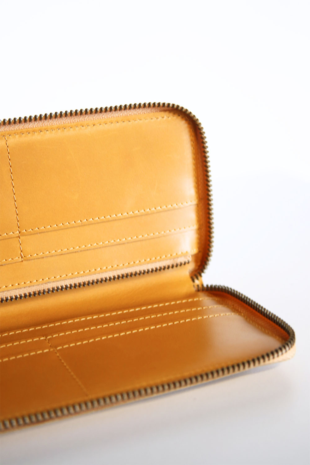 Able - Zip Around Wallet - Cognac - Inside
