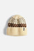 autumn select fairisle beanie eggshell