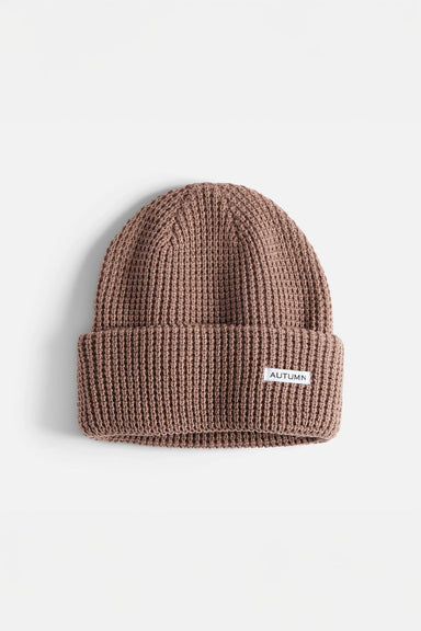 Autumn - Select Waffle Beanie - Dusty Mauve