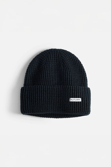 Autumn - Select Waffle Beanie - Ultramarine Teal