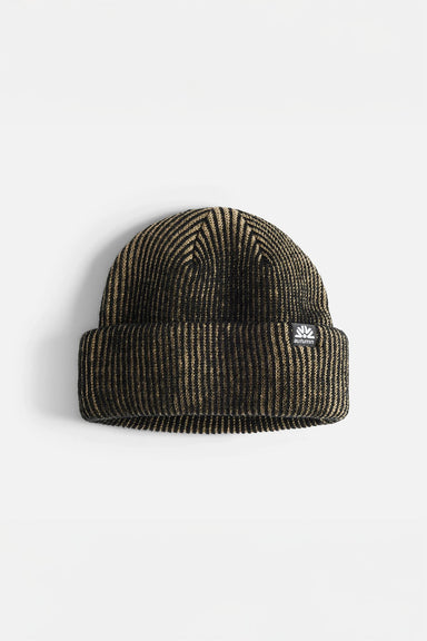 Autumn - Shorty Cord Double Roll Beanie - Chinchilla