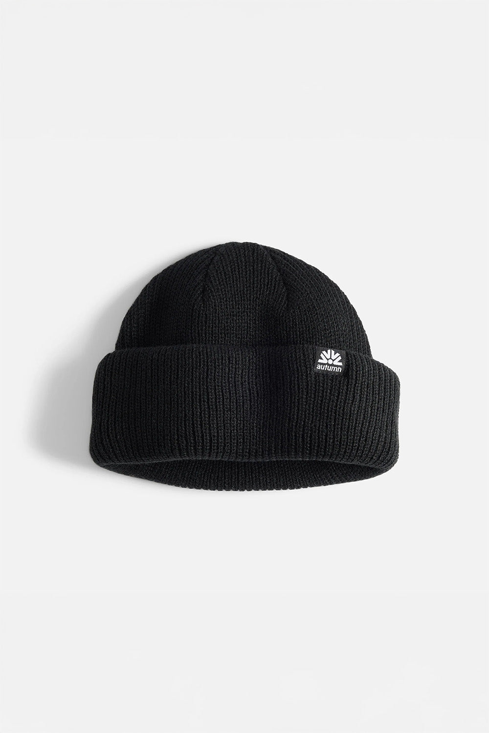 Autumn - Shorty Double Roll Beanie - Black
