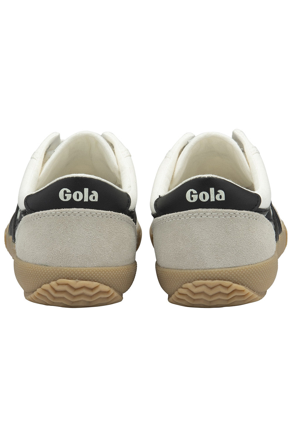Gola - Badminton Plimsolls - Off White/Black/Gum - Back