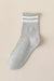 Pearl of the West - Girlfriend Sock - Grey