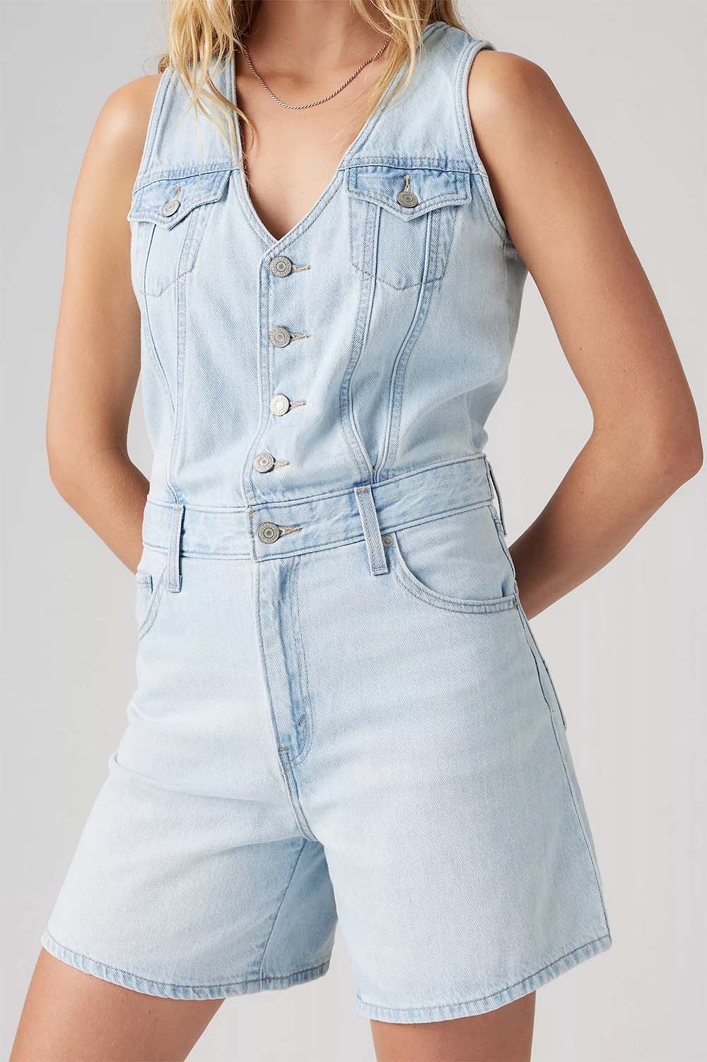 Levis - Vest Romper - Rom Com - Detail