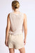Sage the Label - Simone Sweater Top - Beige - Back