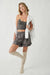 Free People - Brami Seamless Skinny Strap - Charcoal