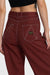 RVCA - Coco Pant - Madder Brown - Back Detail