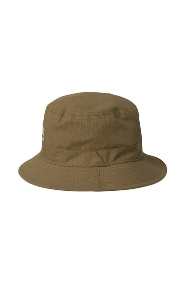 Brixton - Woodburn Packable Bucket Hat - Sand Sol Wash - Side
