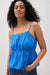 Richer Poorer - Isabella Tank - Pop Blue - Front