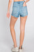 Letters to Juliet - Sky High Cut Off Shorts - Light - Back