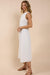 Sadie & Sage - Sun Dream Maxi Skirt - White - Side