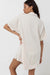 Rhythm - Classic Shirt Dress - Oat - Back