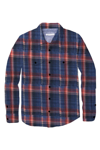 Outerknown - Blanket Shirt - Blue Horizon Andover