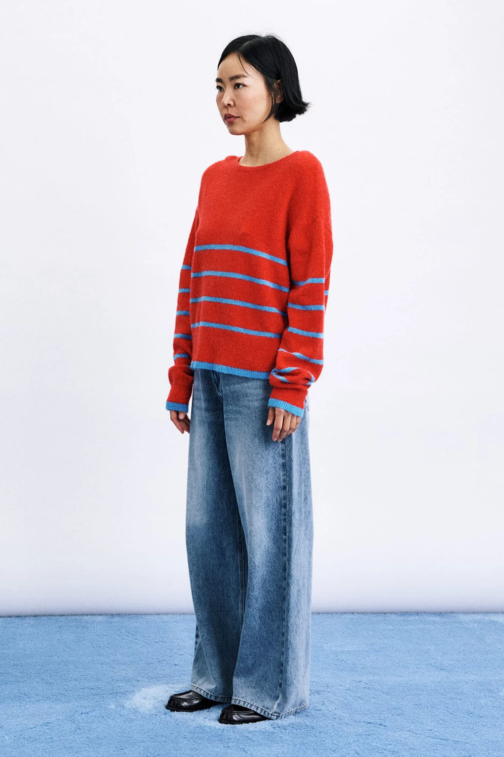 FRNCH - Iwaki Sweater - Rouge - Side