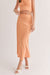 Sage the Label - Jess Bias Midi Skirt - Apricot - Profile