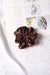 Pearl of the West - Hair Scrunchie - Brown