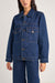Rhythm - Demi Denim Oversized Jacket - Indigo - Front