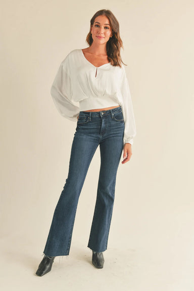 Reset by Jane - Bethany Top - White - Front