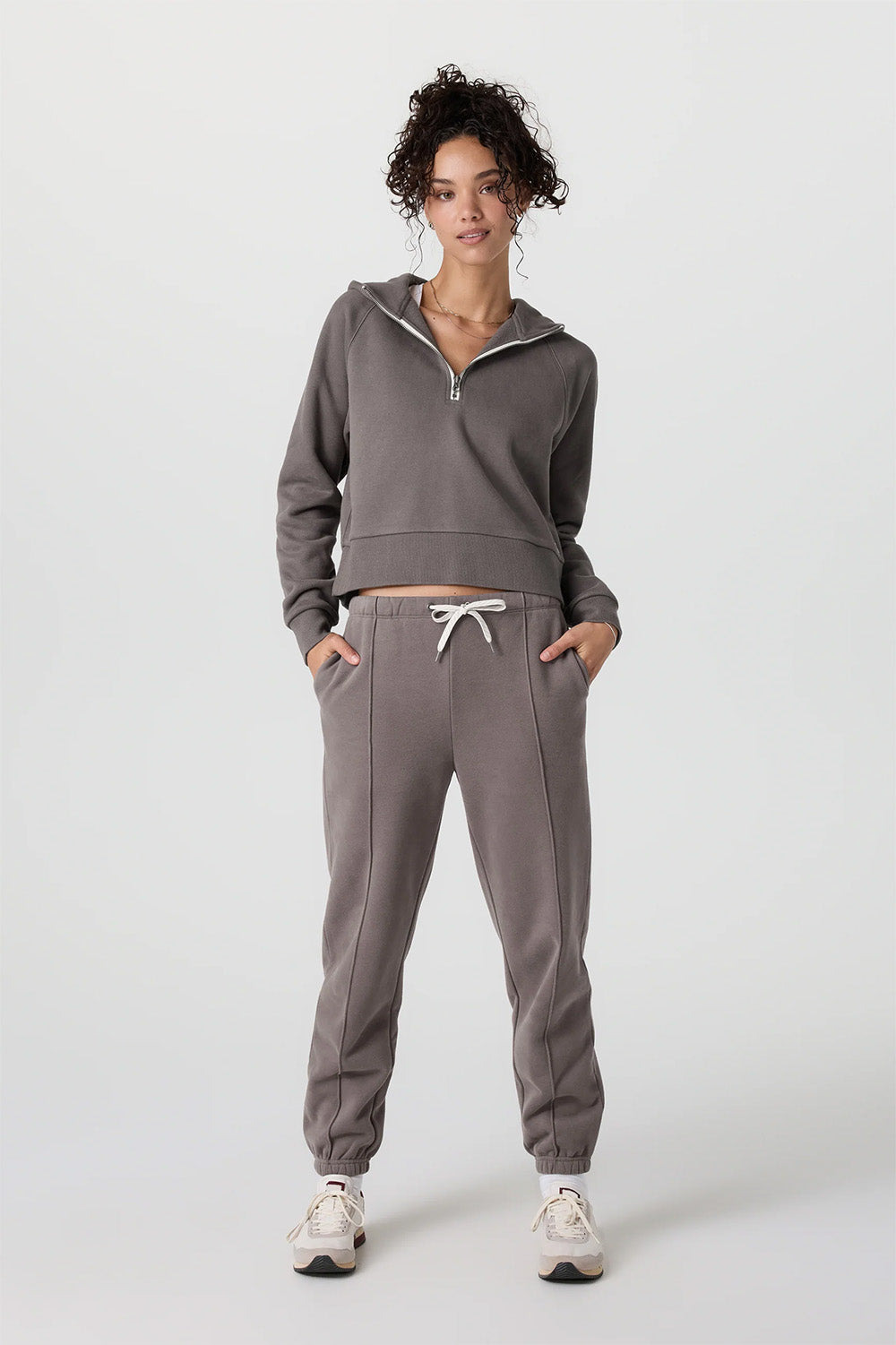 Vuori - Restore Half Zip Hoodie - Chia