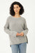 Stitches & Stripes - Alice Pullover - Heather Grey