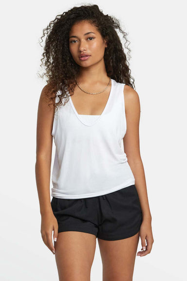 RVCA - Minted Tank - Whisper White - Front