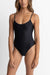 Rhythm - Classic Minimal One Piece - Black - Front