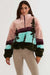 Beach Riot Leona Sherpa Top in Wilderness — front view