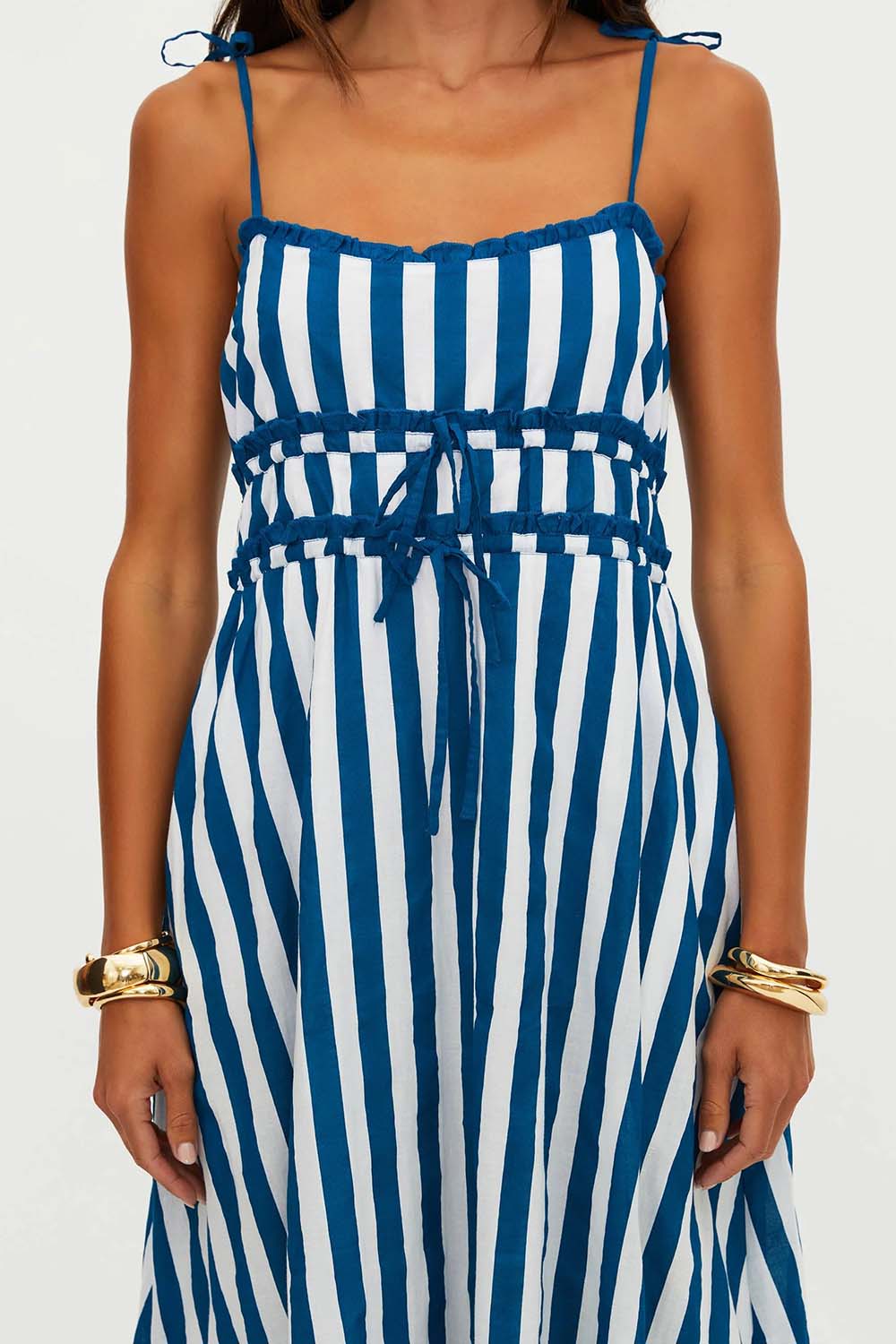 beach riot levie maxi dress twilight tides stripes detail