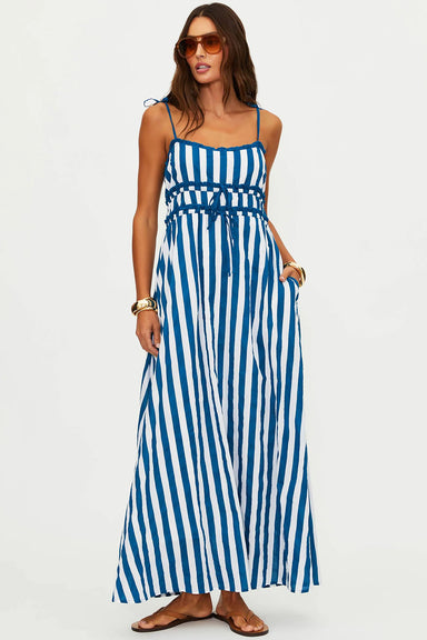 beach riot levie maxi dress twilight tides stripes front