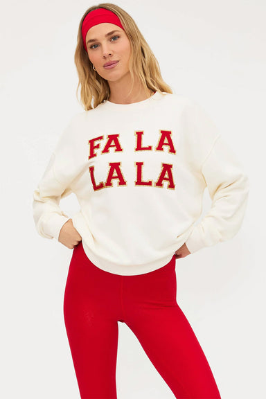Beach Riot - Devyn Oversized Sweatshirt - Frosted Falala - Front