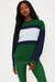 Beach Riot - Devyn Oversized Sweatshirt - Ivory Colorblock - Front
