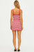 beach riot eli skirt crimson stripe back