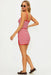 beach riot eli skirt crimson stripe side