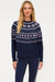 beach riot elizabeth sweater snowy peak fairisle front