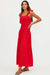 beach riot isadora dress crimson side