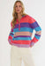 beach riot lainey sweater vibrant volley stripe profile