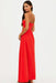 beach riot yula dress hot haze reversed back